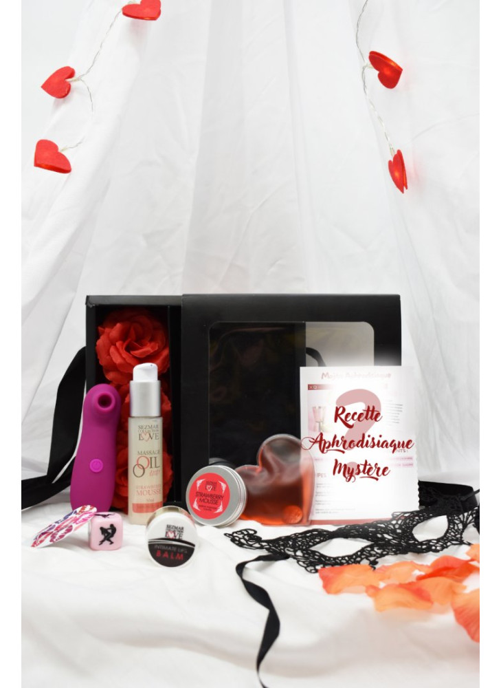 COFFRET SAINT VALENTIN "PASSION"